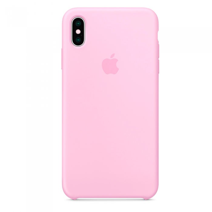 Чохол Apple Original Silicone для iPhone XS Max Pink